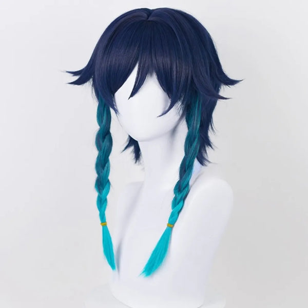 Blue Mixed Color Cos Wig JF0003