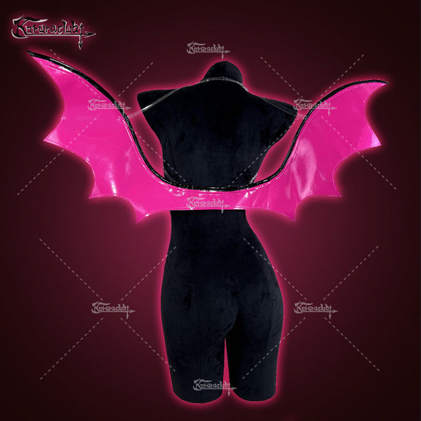 KORURACLUB    Cosplay Hot pink Bat Devil wings   AW032