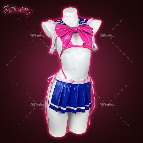 KORURACLUB Cheerleading Bow sailor Lingerie（6-Piece Set）AW017