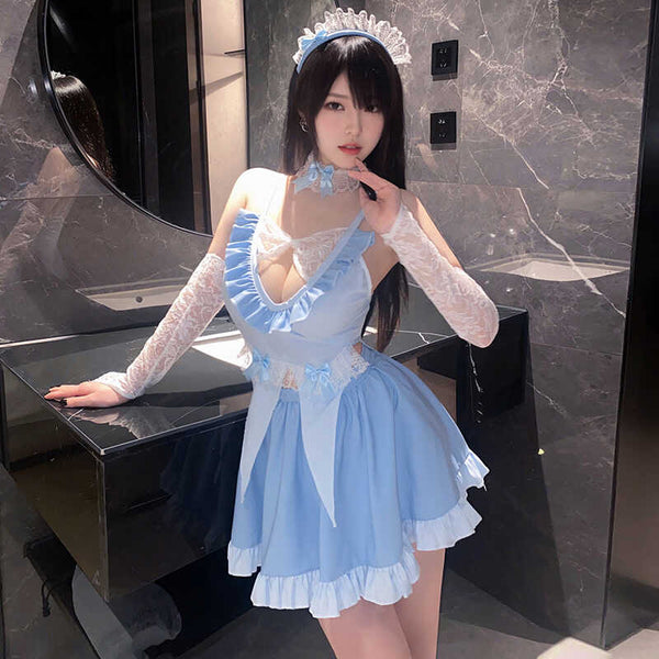 Blue maid outfit   AN0574