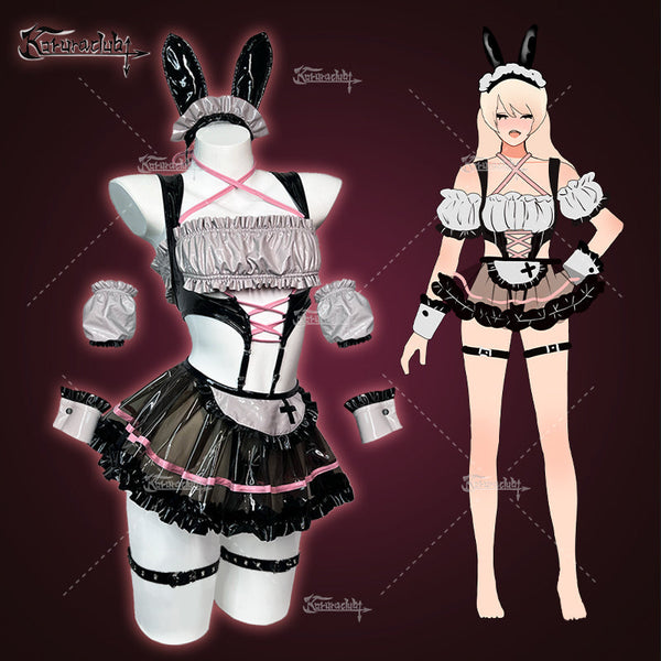 KORURACLUB  Cosplay Bunny Maid Lingerie （7-Piece Set） AW018