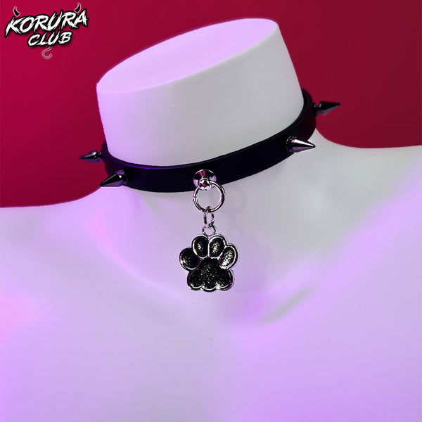 KORURACLUB  Punk Paw Tag Collar Leash  AW038