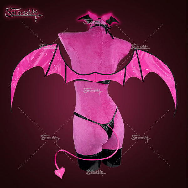 KORURACLUB-Cosplay Devil of Lust Succubus Lingerie (6-Piece Set) AW002