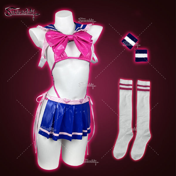 KORURACLUB Cheerleading Bow sailor Lingerie（6-Piece Set）AW017