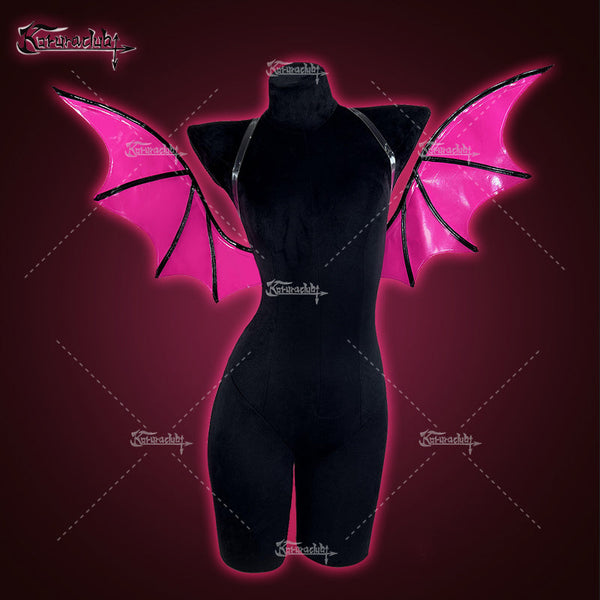 KORURACLUB    Cosplay Hot pink Bat Devil wings   AW032