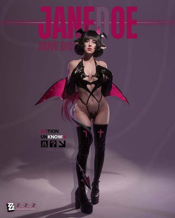 KORURACLUB-Cosplay Devil of Lust Succubus Lingerie (6-Piece Set) AW002