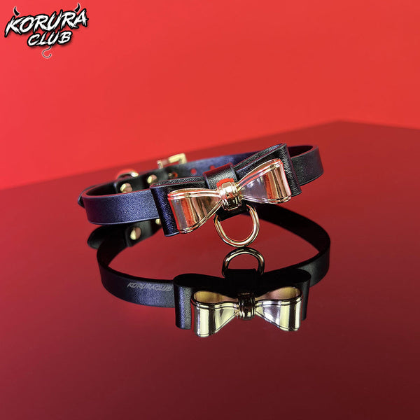 KORURACLUB Metal Bow Tie Collar  AW040