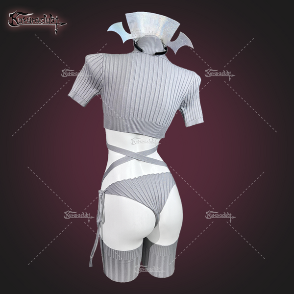 KORURACLUB-Cozy Hearted Nurse Lingerie (4-PIECE SET) AW001