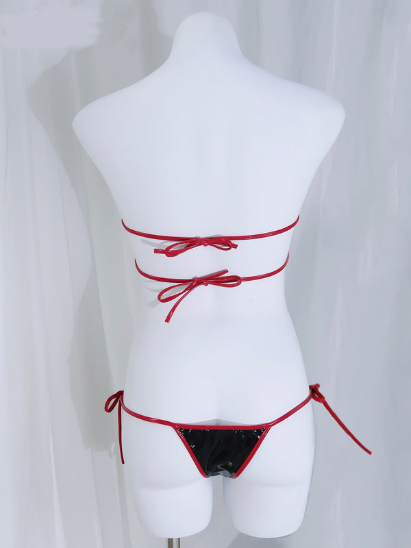 PU square bikini  AN0545