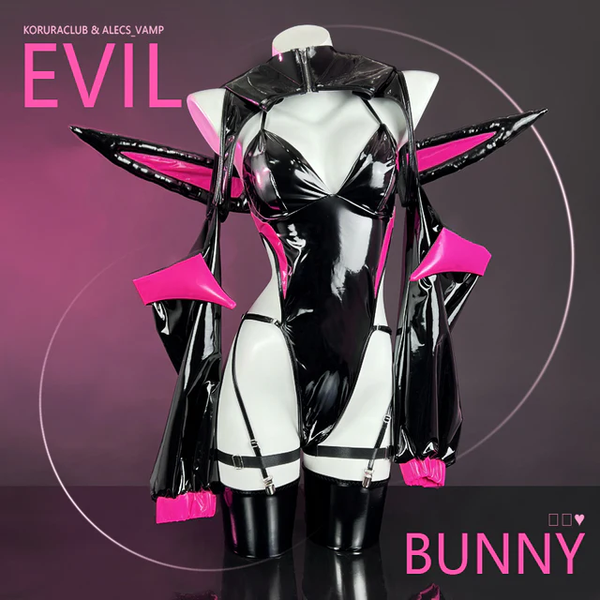 KORURACLUB Cosplay Evil Bunny Lingerie（5-Piece Set）AW024