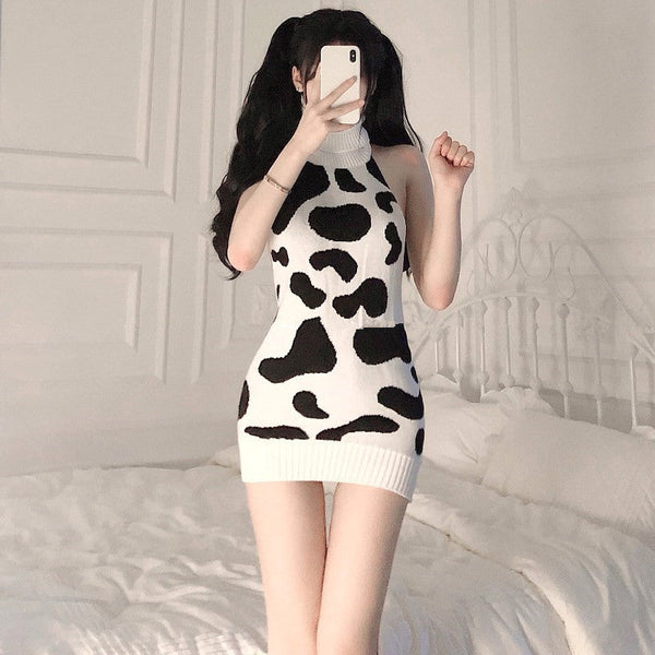 Cow Sweater Nightgown AN022