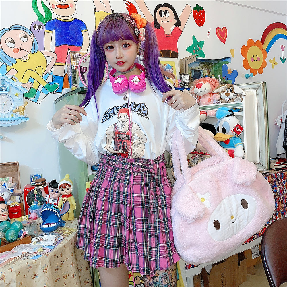 My Melody pink handbag/shoulder bag yc23825 – anibiu