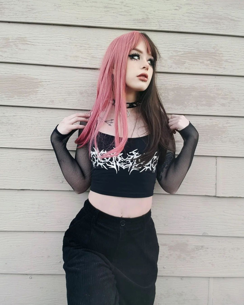 lolita pink black wig yc22626 – anibiu