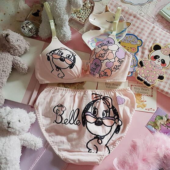 Japanese style little prince cute bra set yc23172 – anibiu