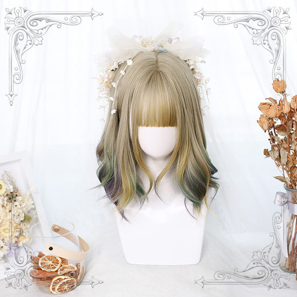 Lolita grey mix color wig YC23900