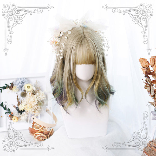 Lolita grey mix color wig YC23900