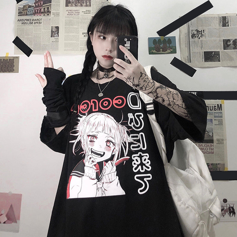Dark Anime Short Sleeve T-shirt YC23908 – anibiu