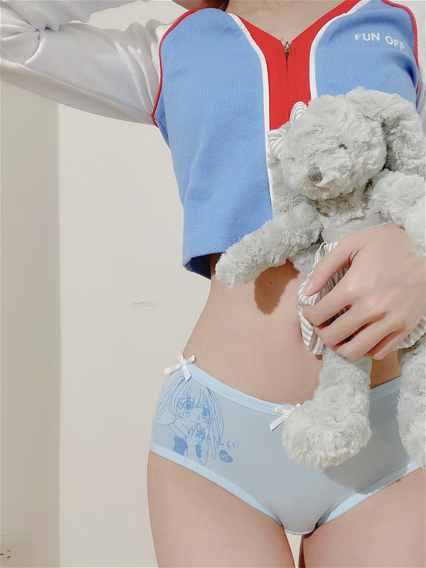 Kawaii anime girl panties(5 pieces) yc24818 – anibiu