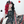 Load image into Gallery viewer, Lolita red black wool roll wig YC21511
